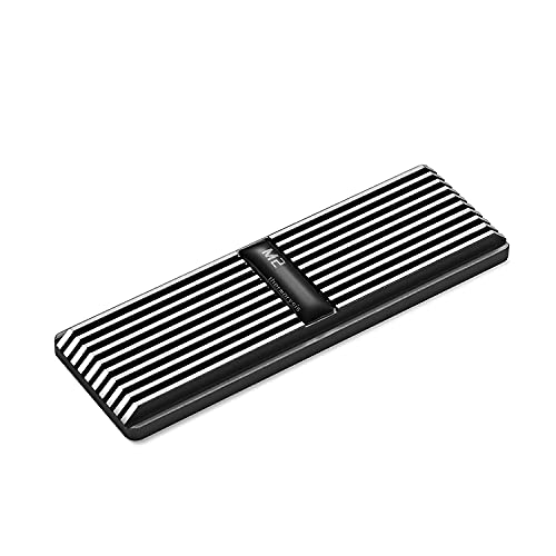 High-Performance M.2 SSD Heatsink - Ultra-Thin Aluminum Heat Sink for NVMe 2280 SSDs | Efficient Cooling Solution for Gaming PCs, Laptops & Workstations