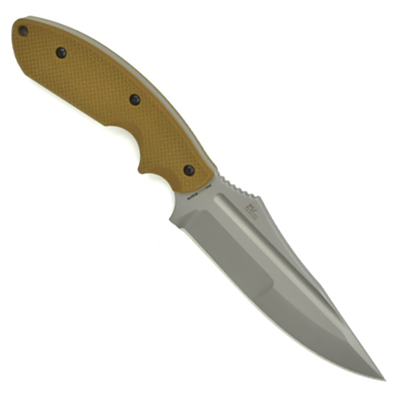 Vnives Frontier Survivor Fixed Blade Knife - High Carbon Steel Survival Knife for Outdoor Camping, Hunting, and Bushcraft | Durable Tactical Knife for Wilderness Adventures