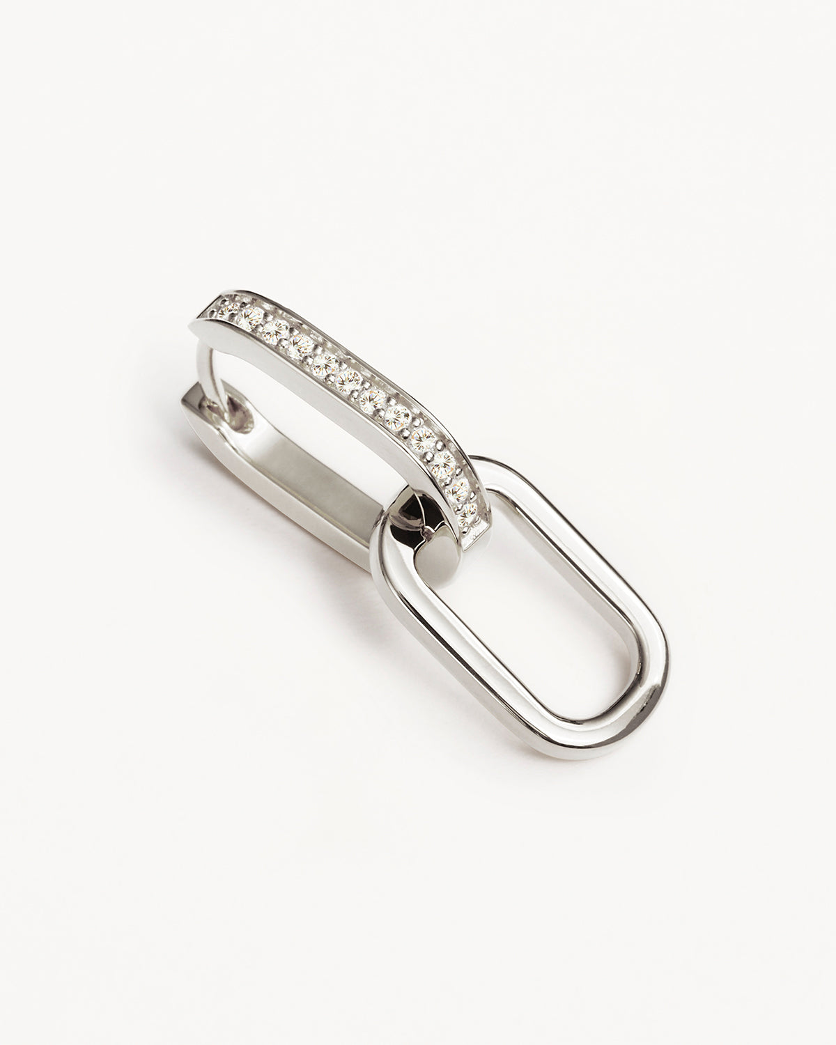 Sterling Silver Connect Deeply Hoops Earrings for Women - Elegant & Dainty Huggie Hoops - Perfect for Everyday Wear, Parties & Gifts