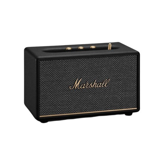 Marshall Acton III Bluetooth Speaker - Portable Wireless Speaker with Premium Sound, Black - Perfect for Home, Outdoor, and Travel Use