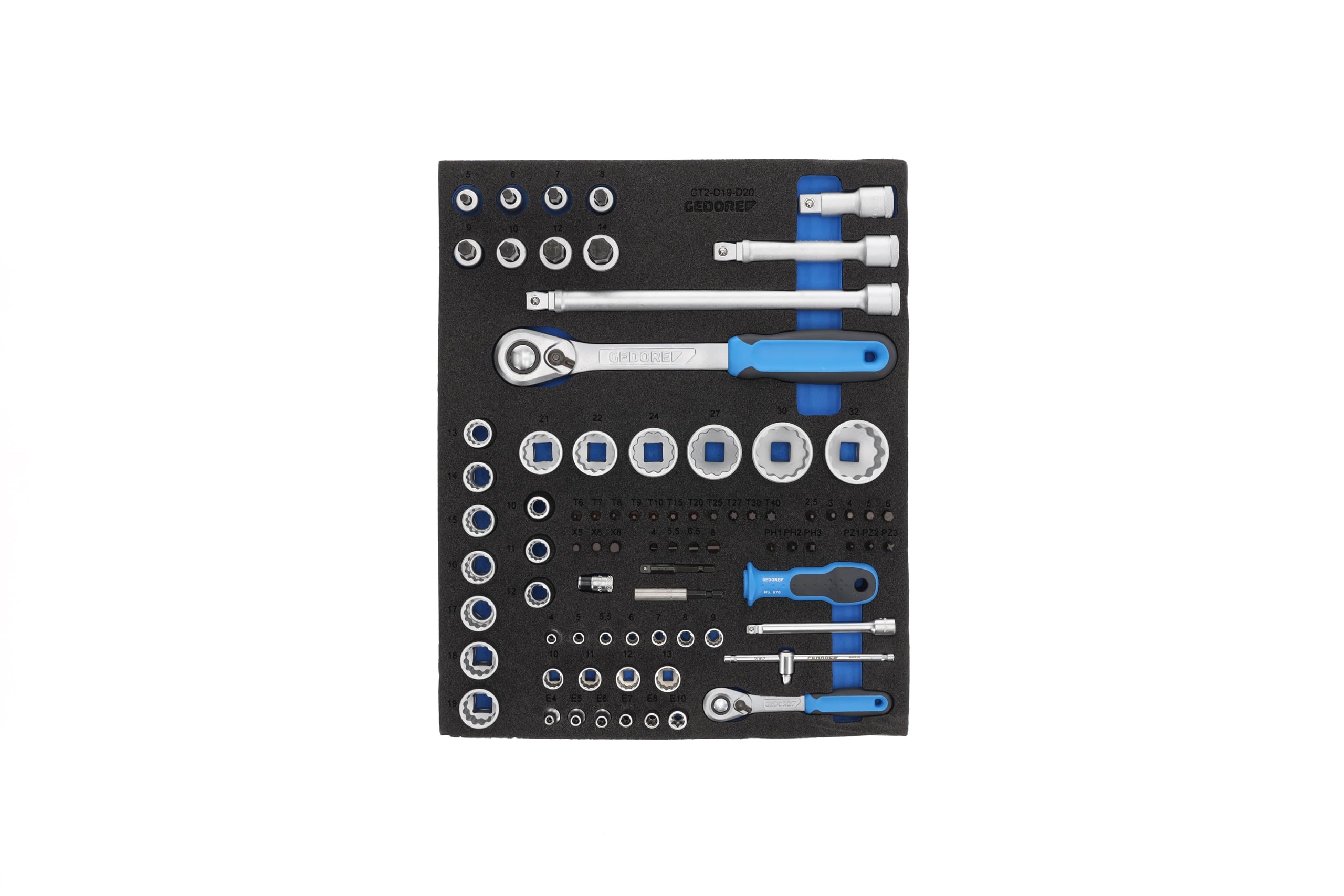 GEDORE WSL 308-Piece Tool Trolley Workster Set with 1 Liter Capacity | Professional Mechanic Tool Kit for Garage, Workshop & Auto Repair