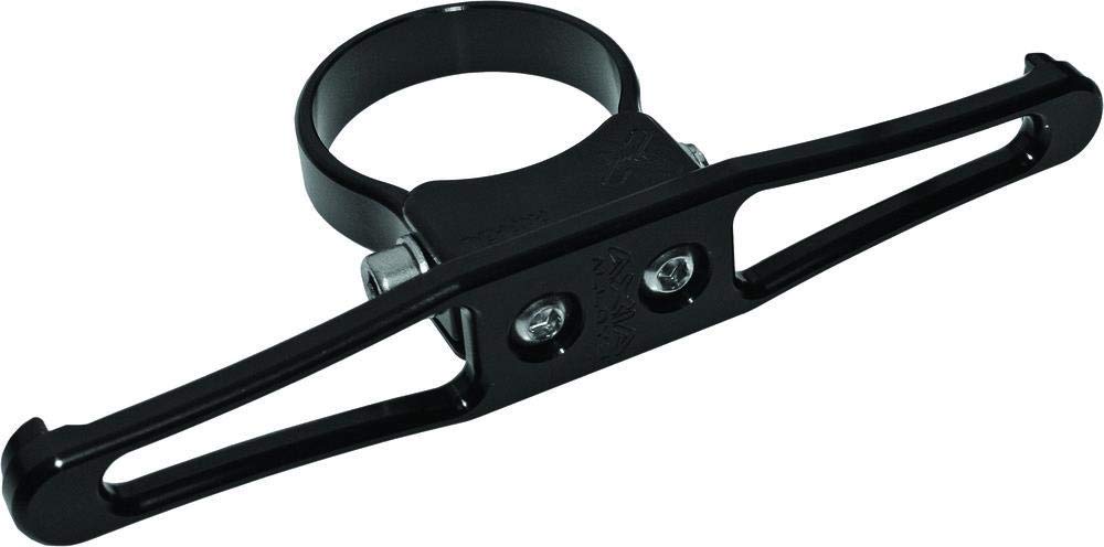 Axia Alloys Bike Headset/Goggle Hanger - Black MTB/BMX Accessories - Wall Mount or Bar Parallel Storage for Cycling Gear & Sports Equipment