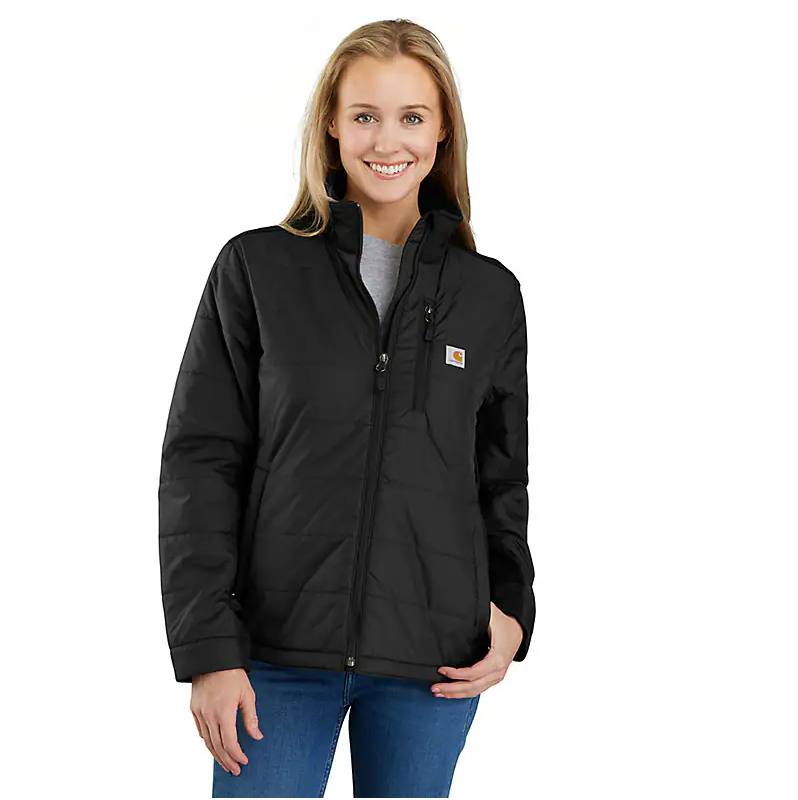 Carhartt Women's Rain Defender® Relaxed Fit Lightweight Insulated Jacket 105912 - Waterproof Windbreaker for Outdoor Work, Hiking & Winter Activities