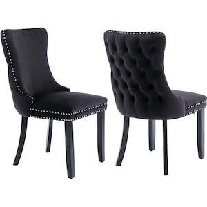B-5 Black Velvet, Wood Legs