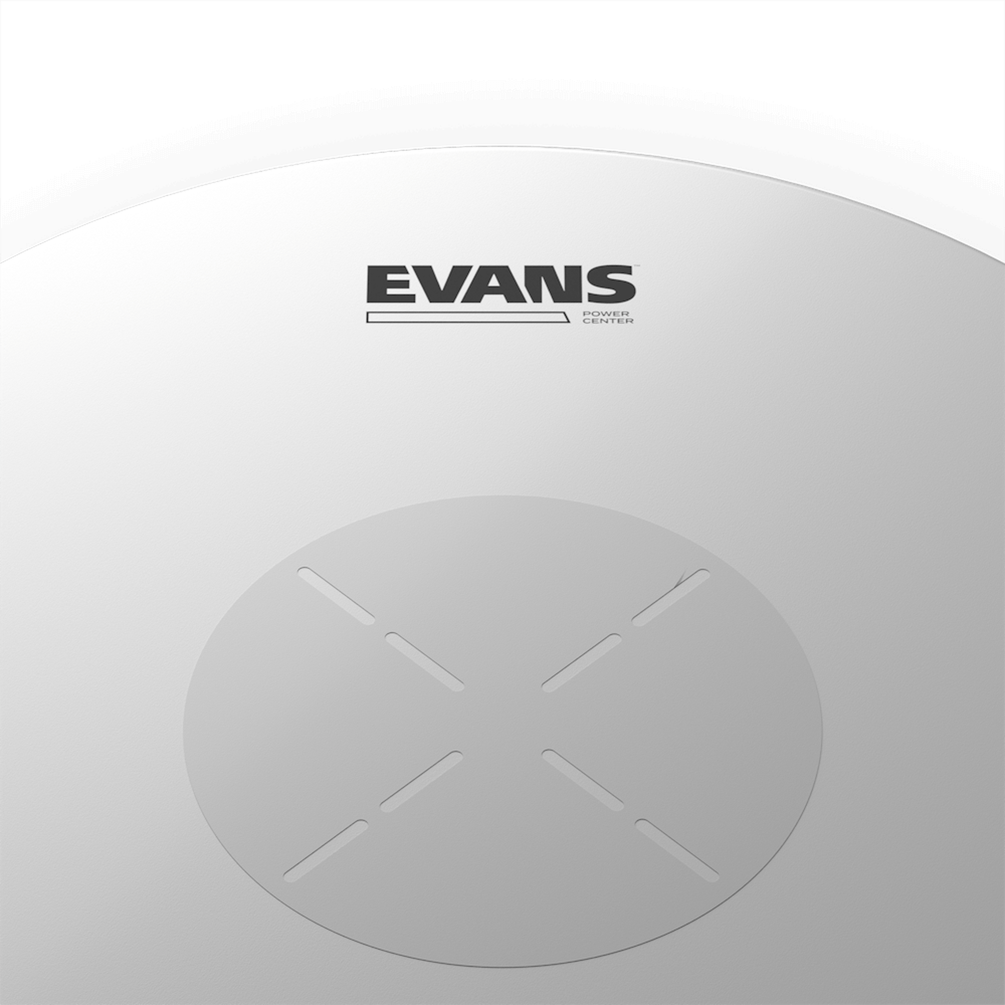 EVANS Power Center Drum Head 13 Inch - Premium Snare Drum Head for Professional Drummers - Perfect for Live Performances & Studio Recording