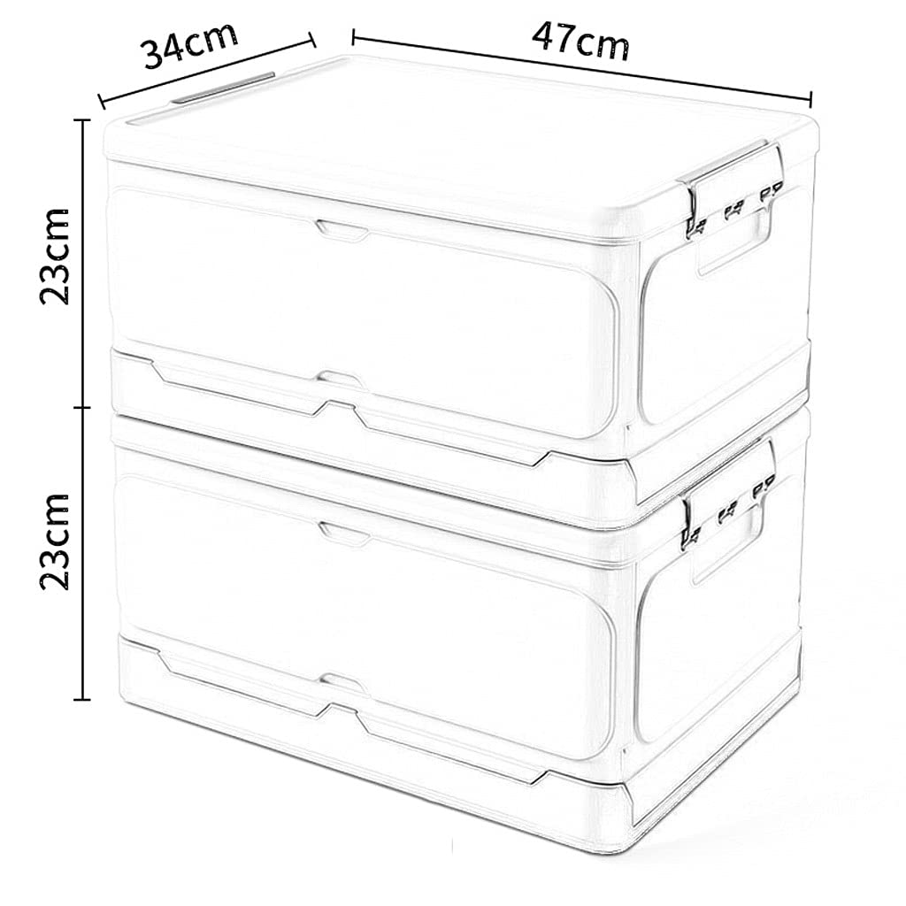 Plastic Storage Cabinet for Clothes - Foldable Wardrobe Organizer Box | Closet, Bedroom & Dorm Organization Solution