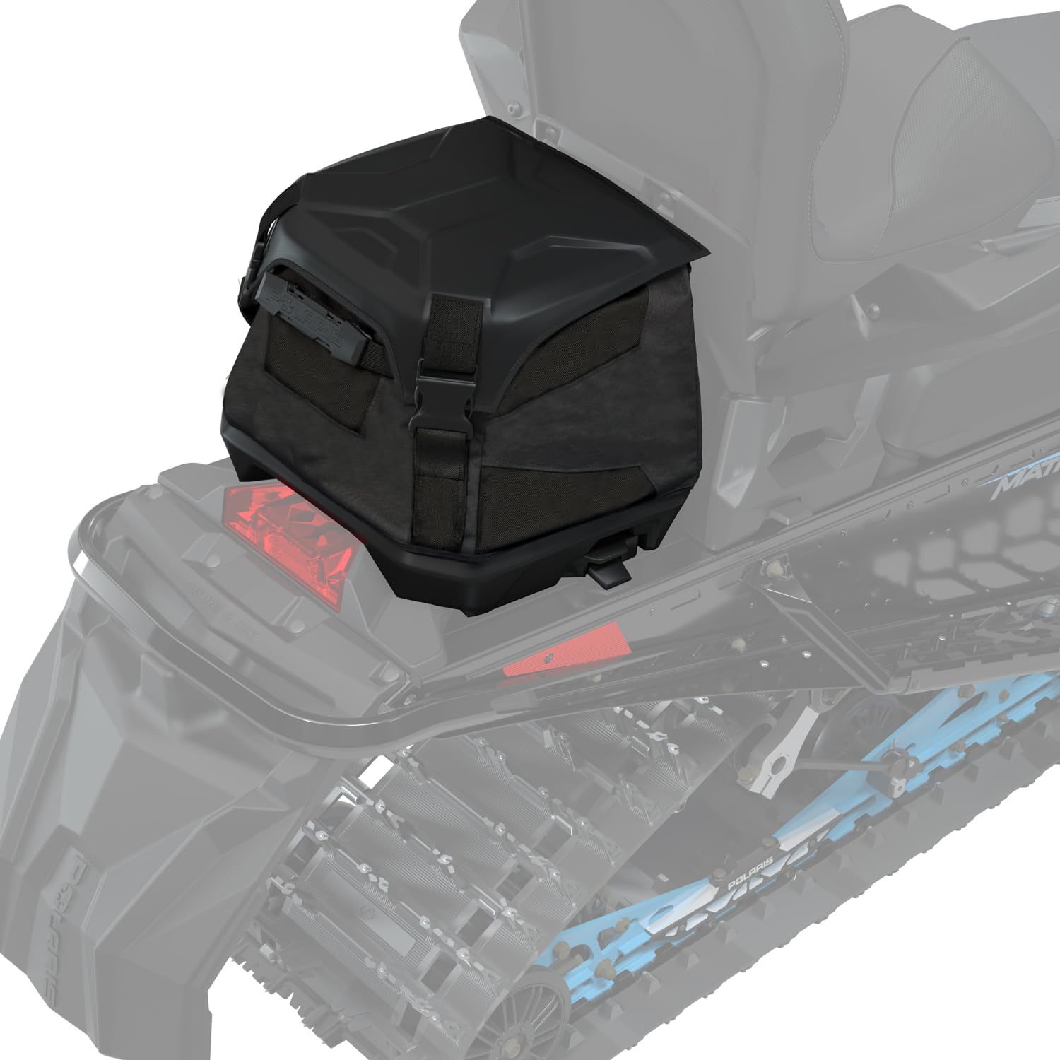 **Polaris Snow Lock & Ride Flex M2 Journey Bag - Waterproof Snowmobile Tunnel Storage Bag with Seamless Fit for Long Rides - Durable & Weather-Resistant (Model 2889228) - Perfect for Snowmobile Gear Storage & Winter Adventures**