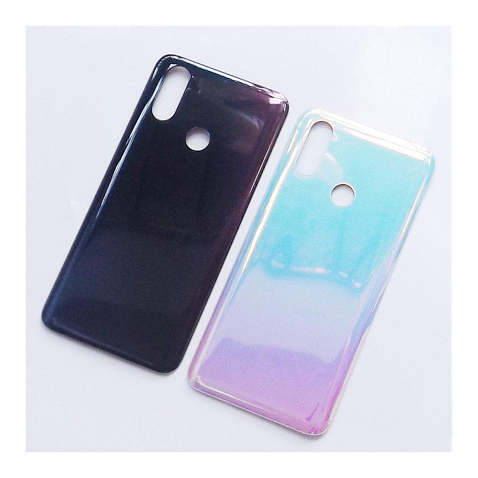 XCJ 6.53 Inch Replacement Back Battery Cover Plate for Elephone U3H Smartphone - Durable Phone Battery Door Cover & Back Housing (Blue) - Perfect for DIY Phone Repair and Protection