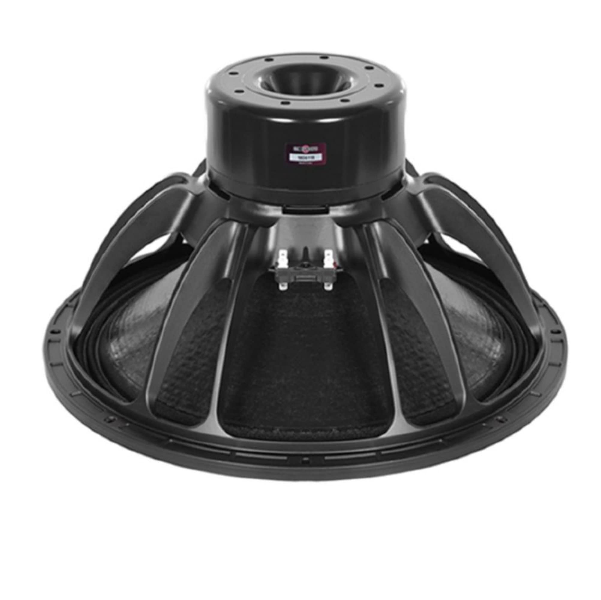 B&C Speakers 18DS115-4 18英寸低音扬声器 3400W持续功率 116mm四层铝音圈 4欧姆阻抗 黑色 - 适用于专业音响系统、现场演出和录音室