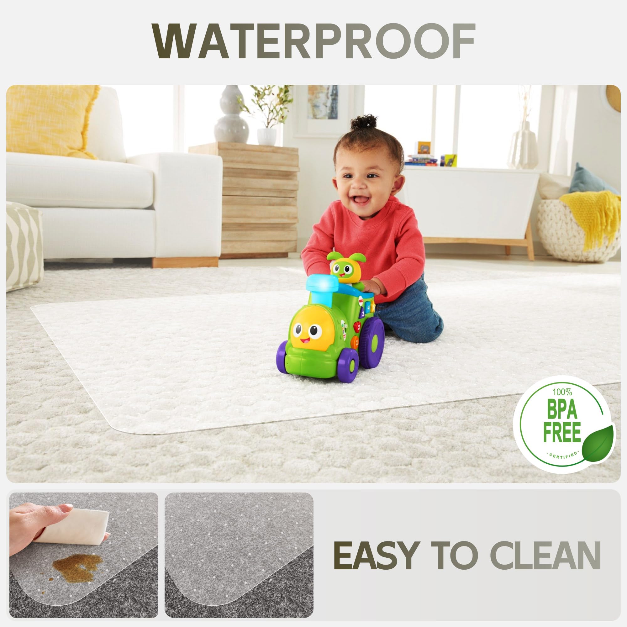 Heavy Duty Office Chair Mat for Carpet - 96