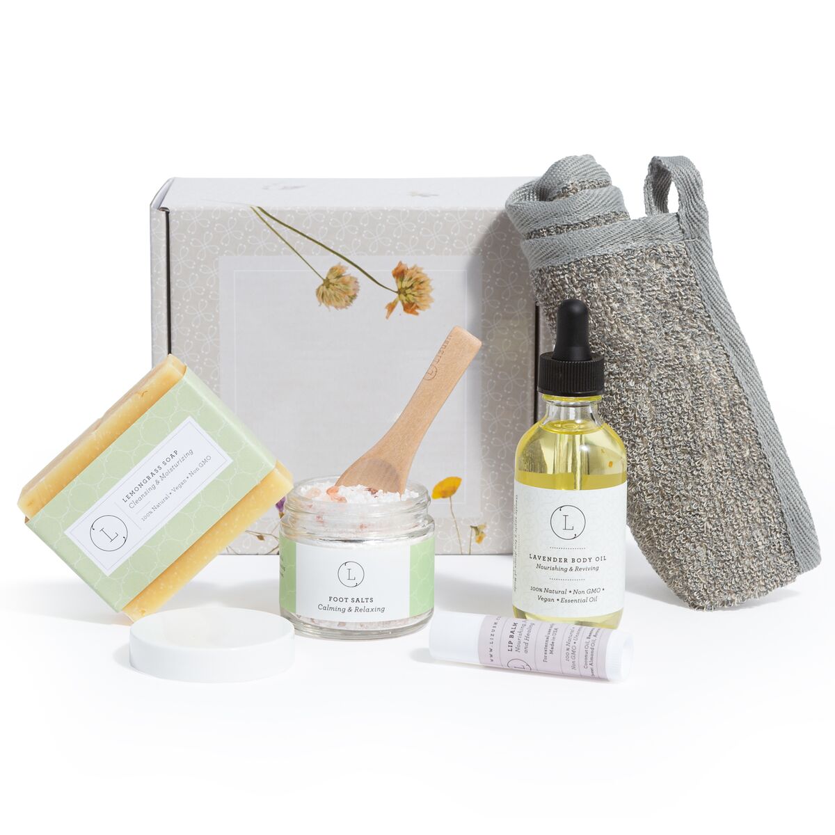 Natural Citrus Bath & Body Skincare Gift Set - Organic Soap, Lotion & Body Wash - Perfect Birthday, Anniversary & Thank You Present for Women & Men - Spa & Self-Care Essentials