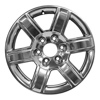 18 Inch Chevy Sierra Rim ALY05645 OEM Wheels for 2014-2017 Models | Polished Aluminum Alloy Rims | Perfect Replacement for Off-Road & Daily Driving