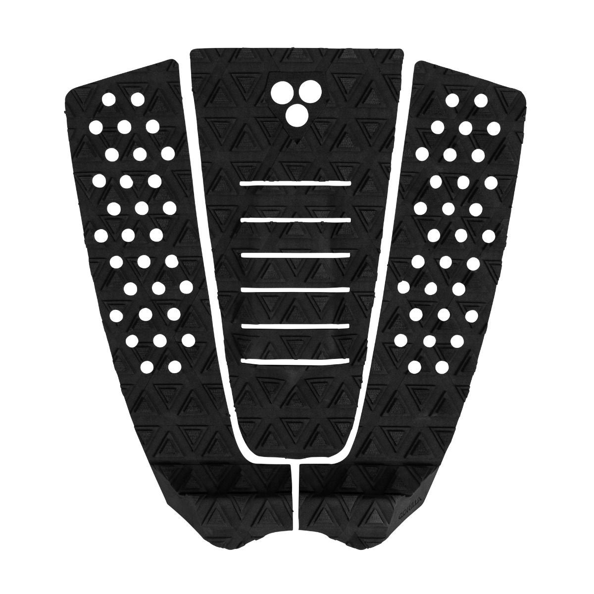 Gorilla Grip The Jane Pad - Non-Slip Deck Pad for Surfboards, SUPs & Boats - Black Waterproof Traction Pad for Enhanced Grip & Safety - Perfect for Surfing, Paddleboarding & Marine Use