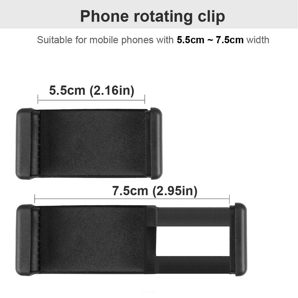Guitar Bass Headphone Holder - Compatible with iPhone & Samsung for Live Streaming & Music Practice