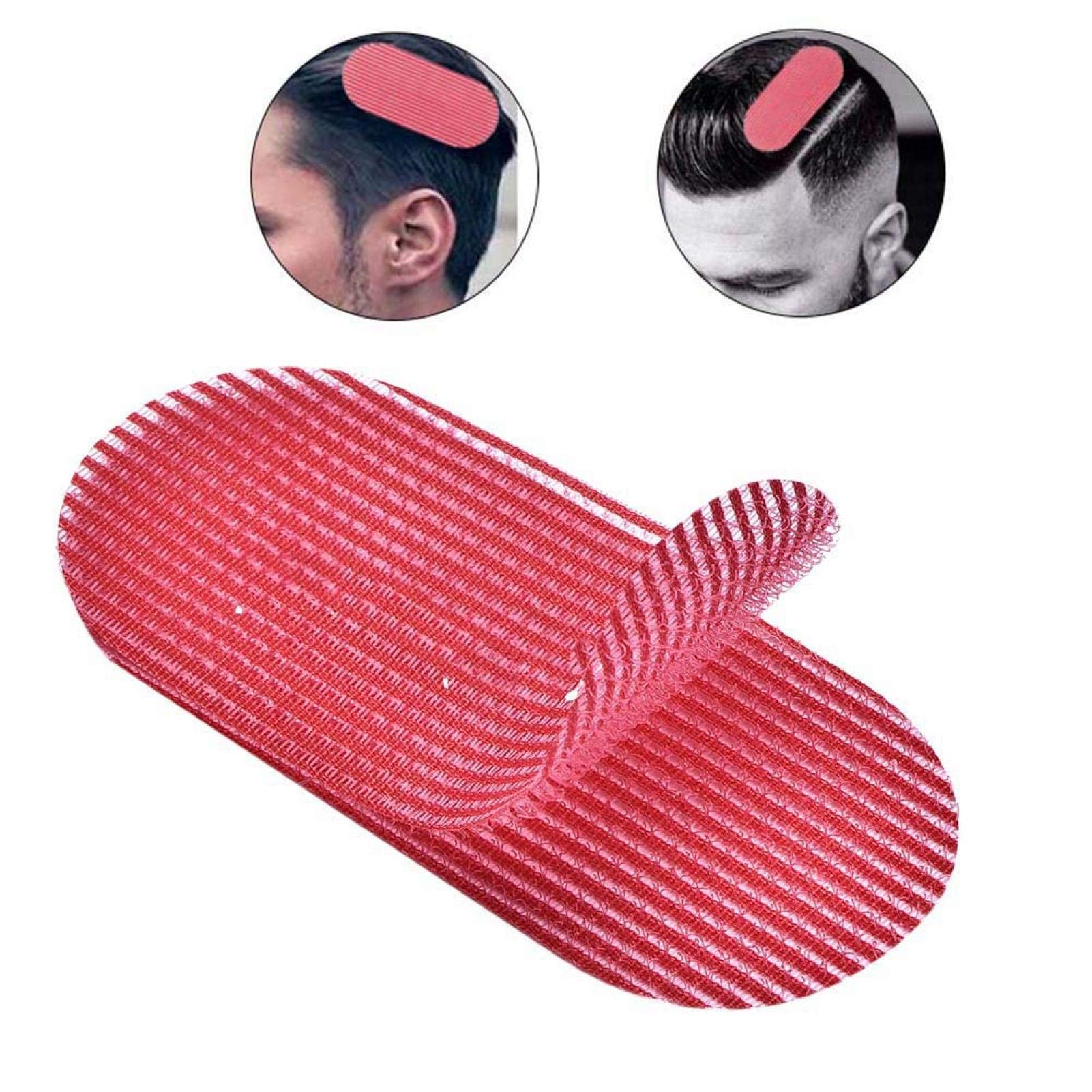 Non-Slip Hair Grippers & Fringe Holders - Red Hair Stickers for Men & Women - Secure Hair Pads for Home, Gym, and Outdoor Activities