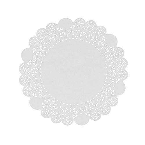 Royal 10 Inch Disposable Paper Lace Doilies - Pack of 5000 - Elegant Table Decor for Weddings, Parties & Cake Displays