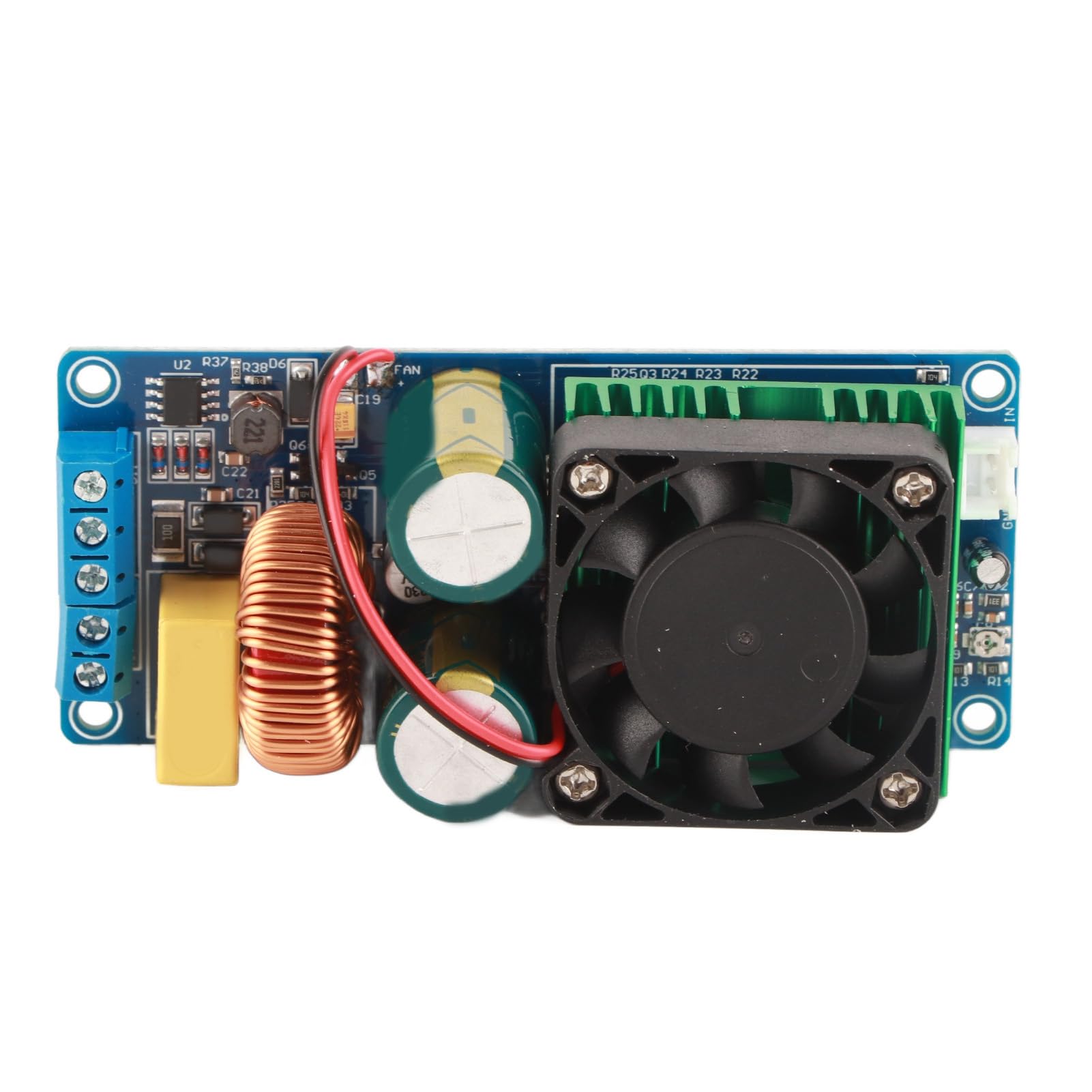 High Power Mono Digital Amplifier Board with Over Temperature Protection - 4-8Ω / 10-18inch Speaker Compatible - Perfect for Home Audio, DIY Projects, and Professional Sound Systems