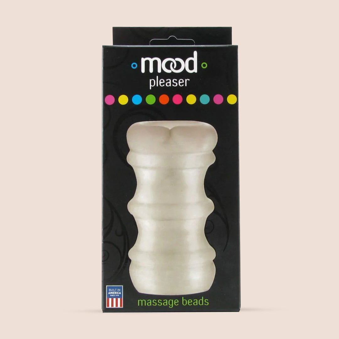 Ultra-Soft Mood ULTRASKYN Stroker Pleaser with Internal Textured Massage Beads - Enhance Sensual Experience for Couples & Solo Play