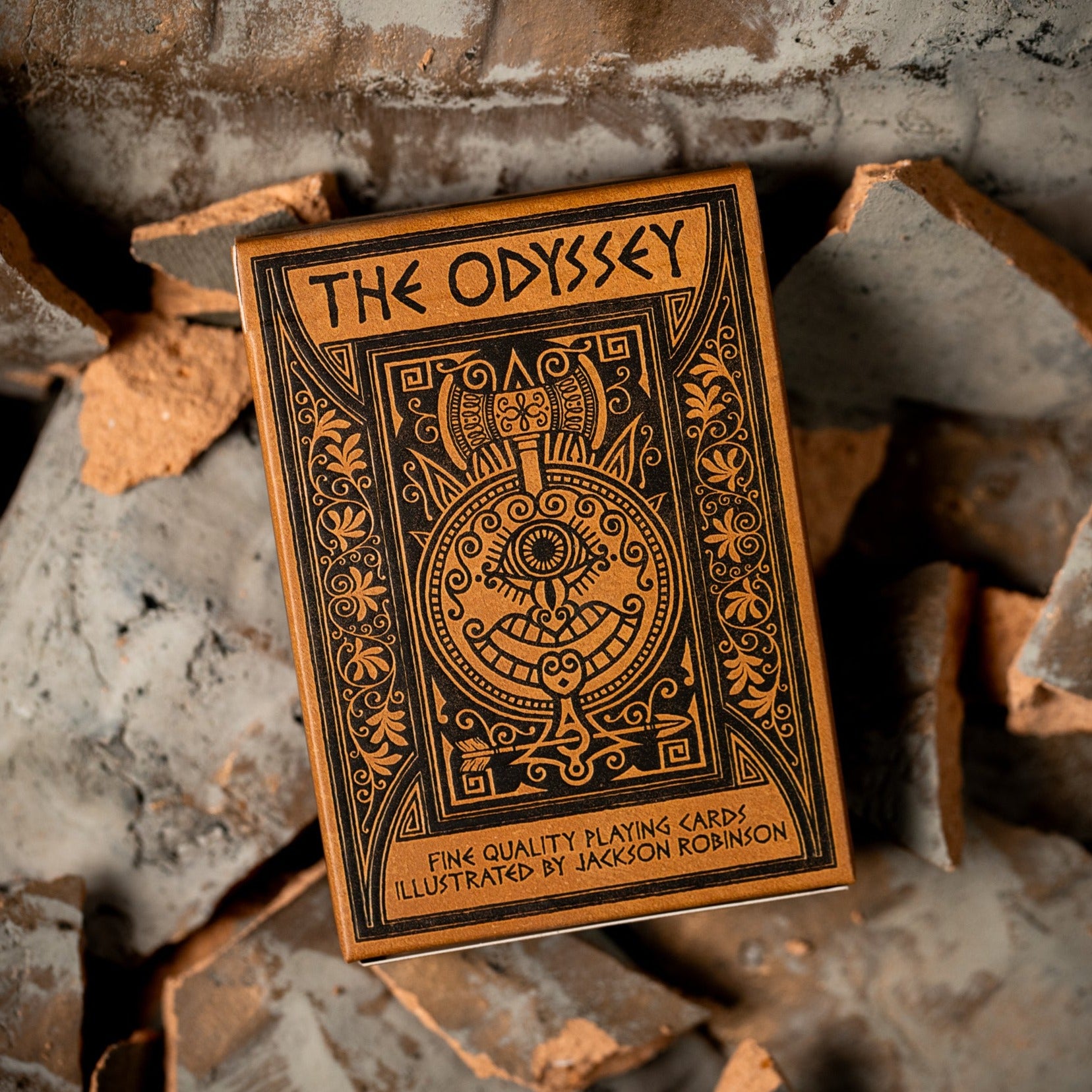 Premium Luxury Playing Cards - The Odyssey Standard Edition | Elegant Design for Poker, Magic Tricks & Collectibles | Perfect Gift for Card Game Enthusiasts