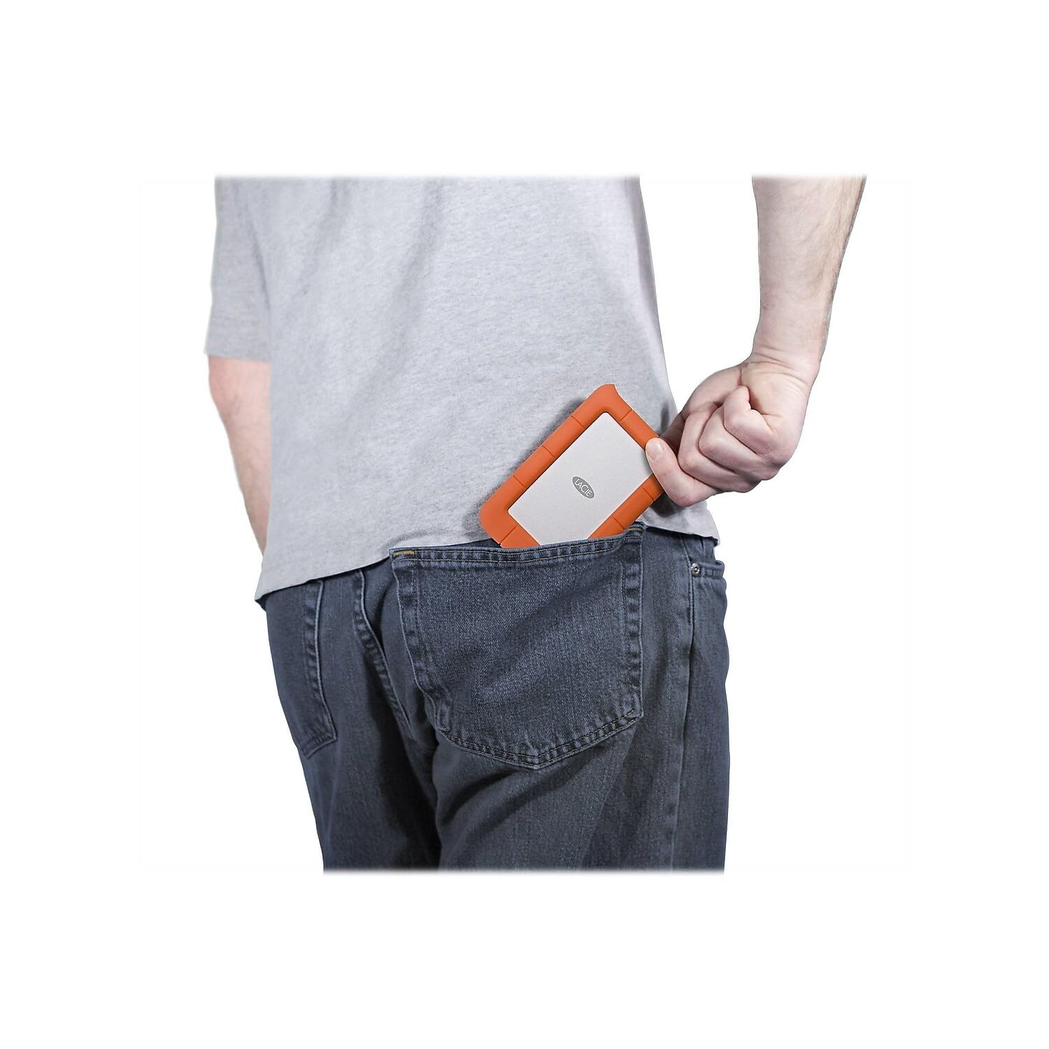 LaCie Rugged Mini 2TB HDD - Shockproof Portable Hard Drive for Mac/PC - Perfect for Travel & Outdoor Use