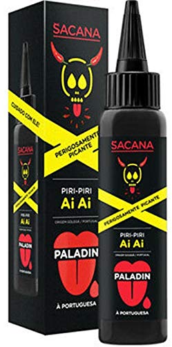 PIRI-PIRI Dangerously Spicy Hot Sauce - 75ml Bottle (1 Pack) | African Style Chili Pepper Sauce for Wings, Tacos, Pizza & Grilling | Extra Hot Gourmet Condiment for Cooking & Dipping