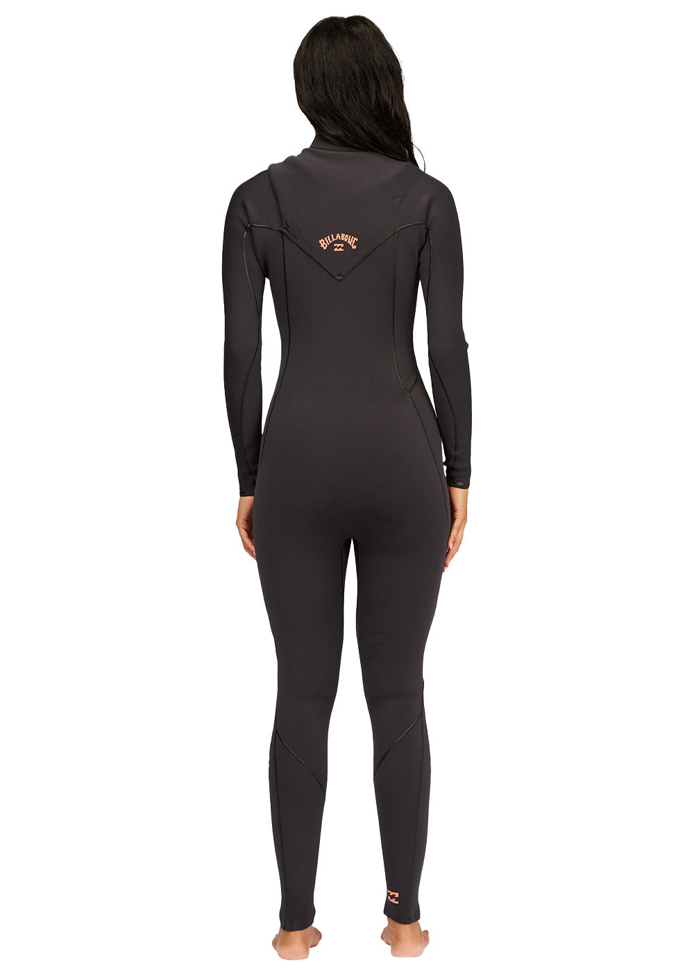 Billabong Women's 4/3mm Furnace Natural GBS Zipperless Steamer Wetsuit - Warm & Flexible Surfing, Diving & Water Sports Gear
