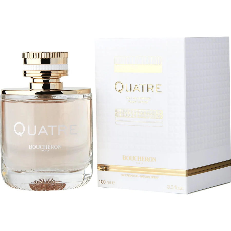 Boucheron Quatre 100ML EDP Spray for Women - Luxury Floral Perfume for Evening Events & Special Occasions