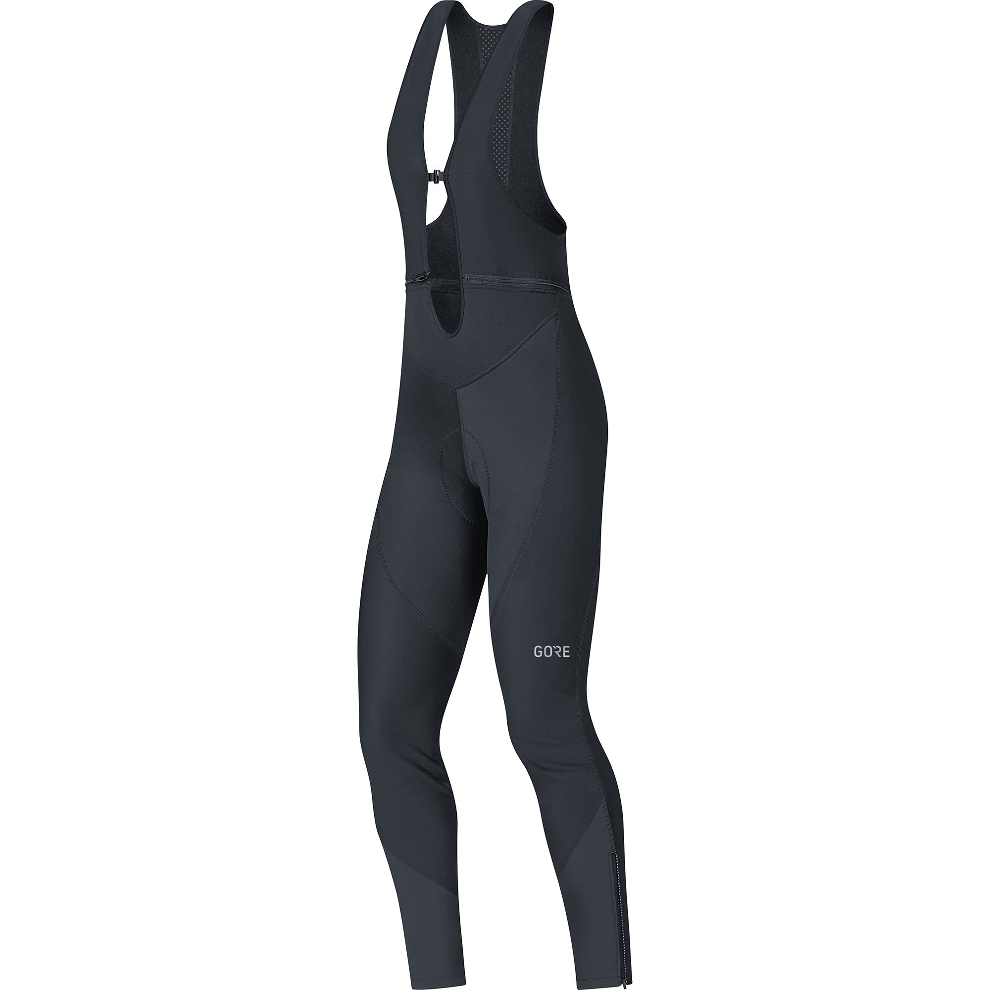 GORE WEAR C3 Women's Cycling Bib Tights with Windstopper Seat Insert - Thermal Winter Biking Pants for Road & Mountain Biking