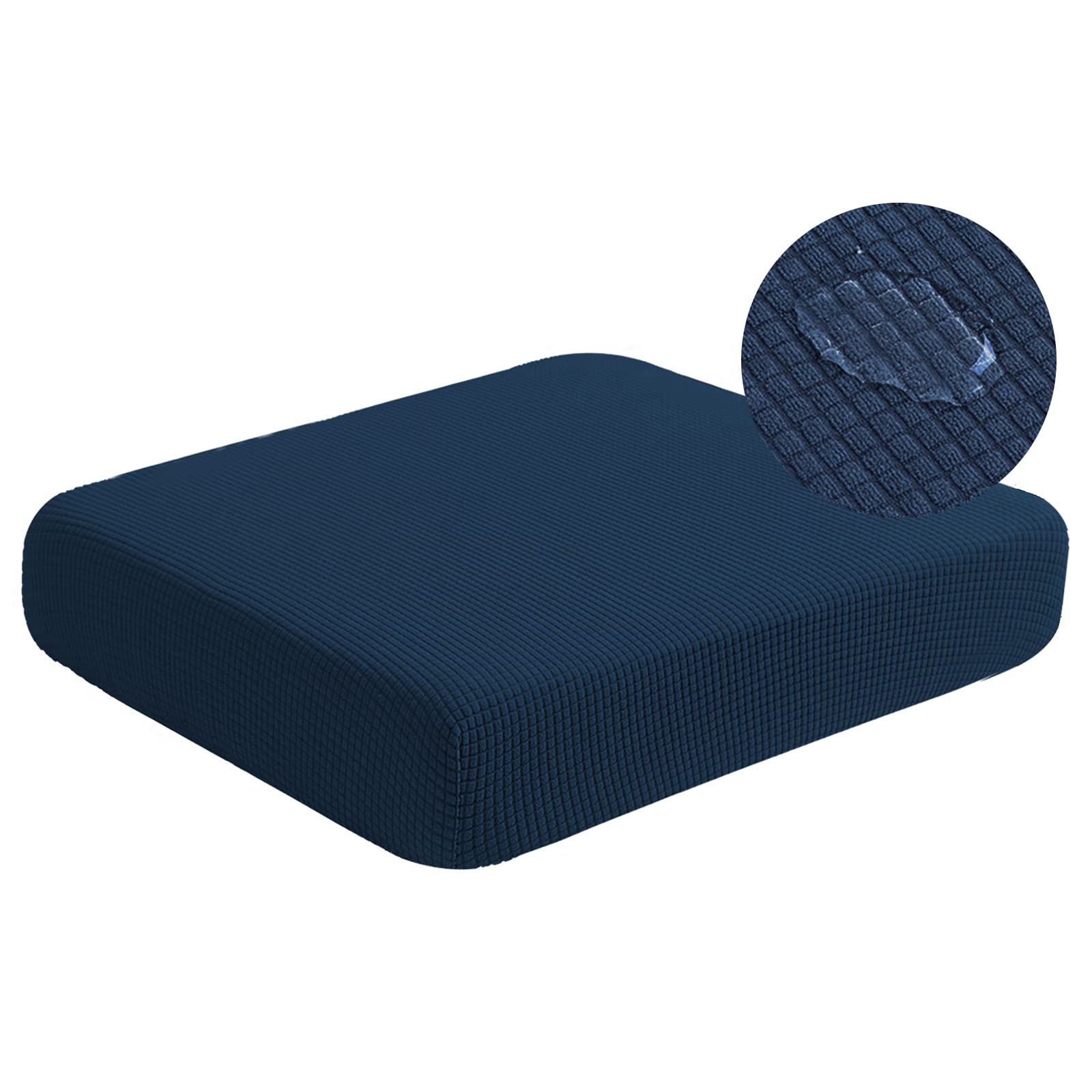 Waterproof Sofa Cushion Covers - Stretchable RV Seat Protectors, Washable Furniture Slipcovers for Campers & Boats (Navy Blue) - Perfect for Outdoor, Travel & Home Decor Protection