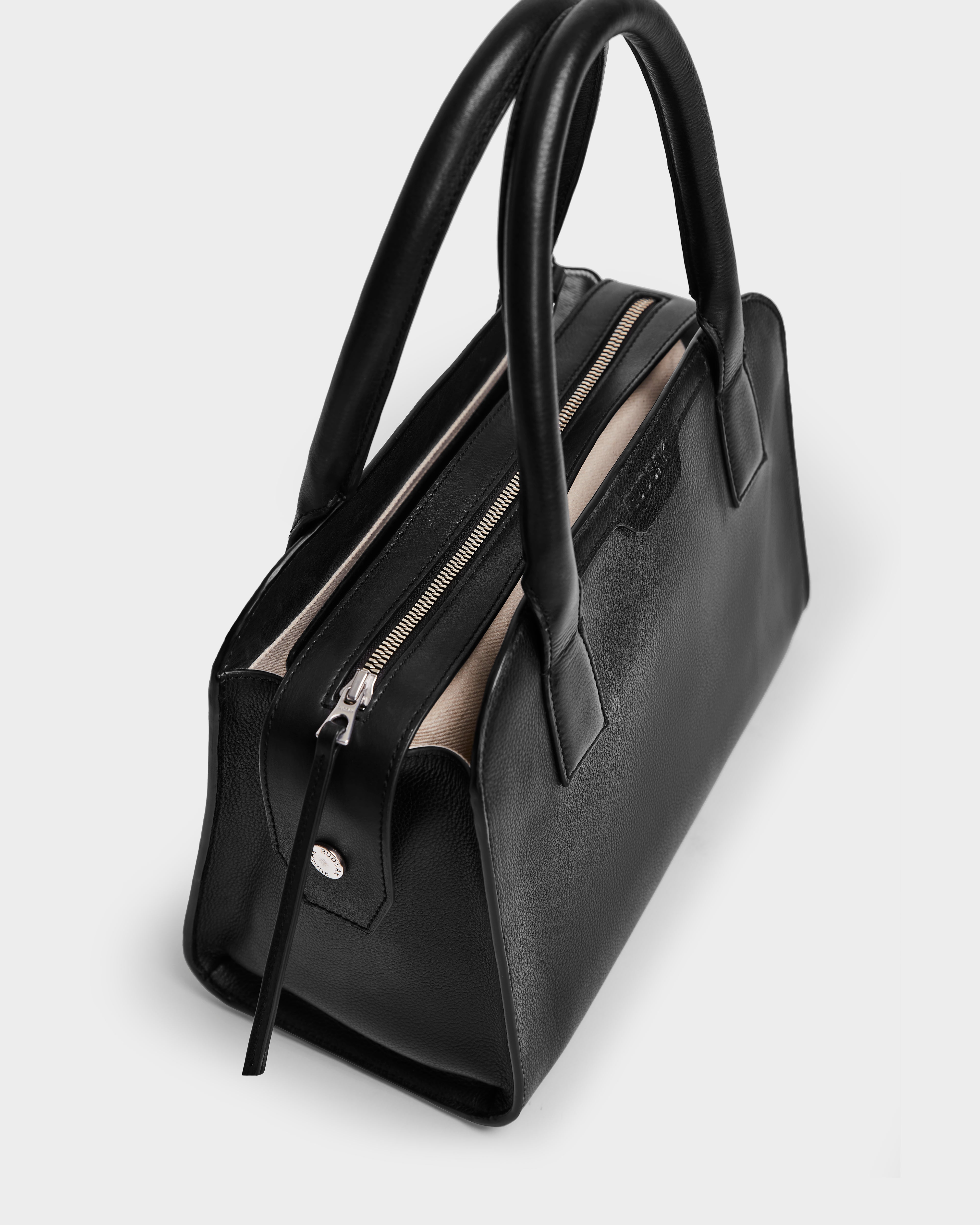 YASMINA 8324527 Black Women's Fashion Handbag - Stylish & Durable for Work, Travel & Everyday Use