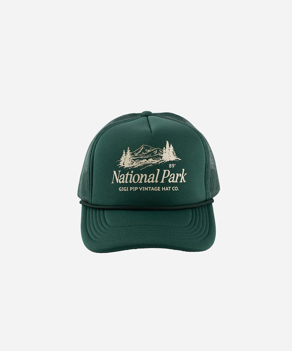 National Park Foam Trucker Hat - Comfortable Adjustable Snapback Cap for Outdoor Adventures, Hiking & Travel