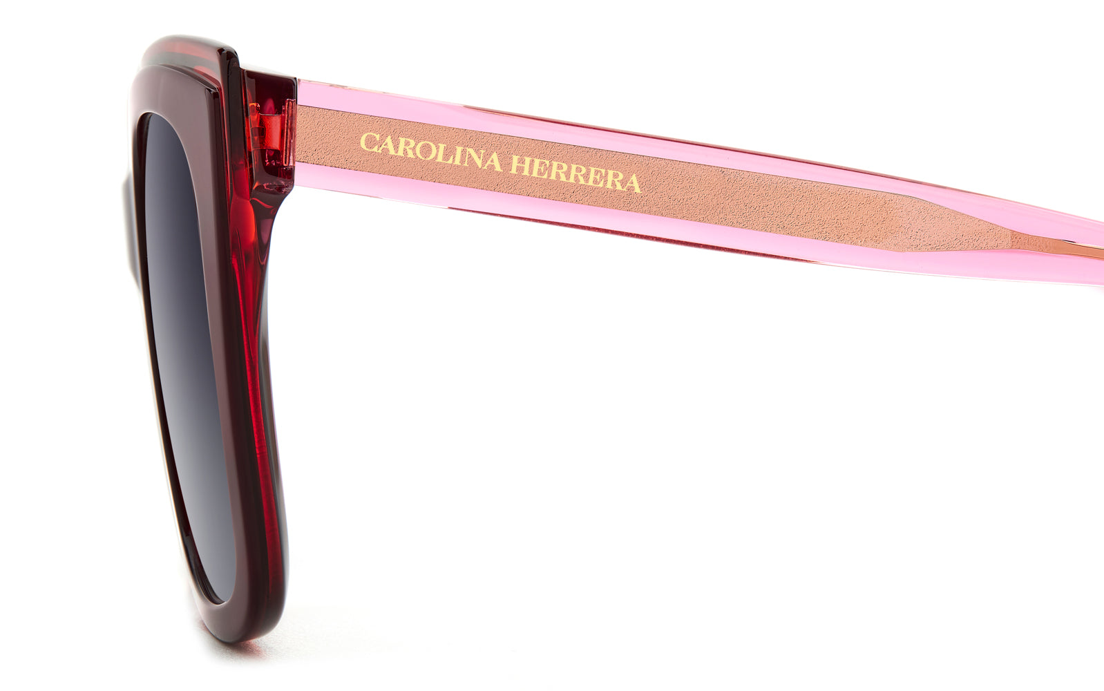 Carolina Herrera HER 0249/G/S Gold-Tone Sunglasses for Women - Luxury Fashion Shades for Everyday Wear & Outdoor Activities