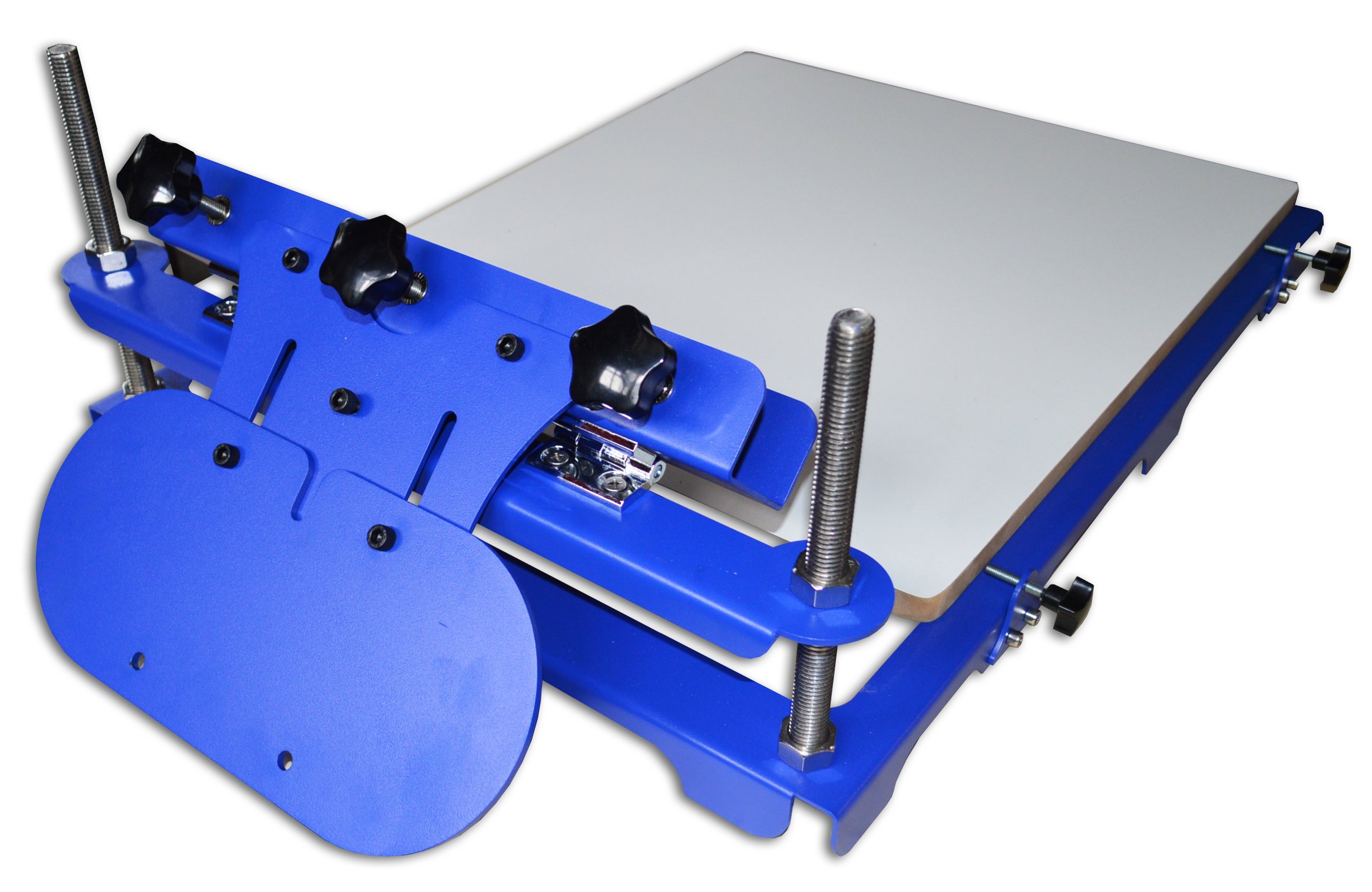 TECHTONGDA 20x24 Inch Single Color Screen Printing Machine - DIY Adjustable Screen Printer for T-Shirts, Posters & Crafts (No Frame Included)