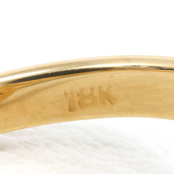 18K Yellow Gold Ring for Women - Size 6.5 - Elegant Wedding Band, Anniversary Gift, or Everyday Jewelry - Perfect for Special Occasions & Daily Wear