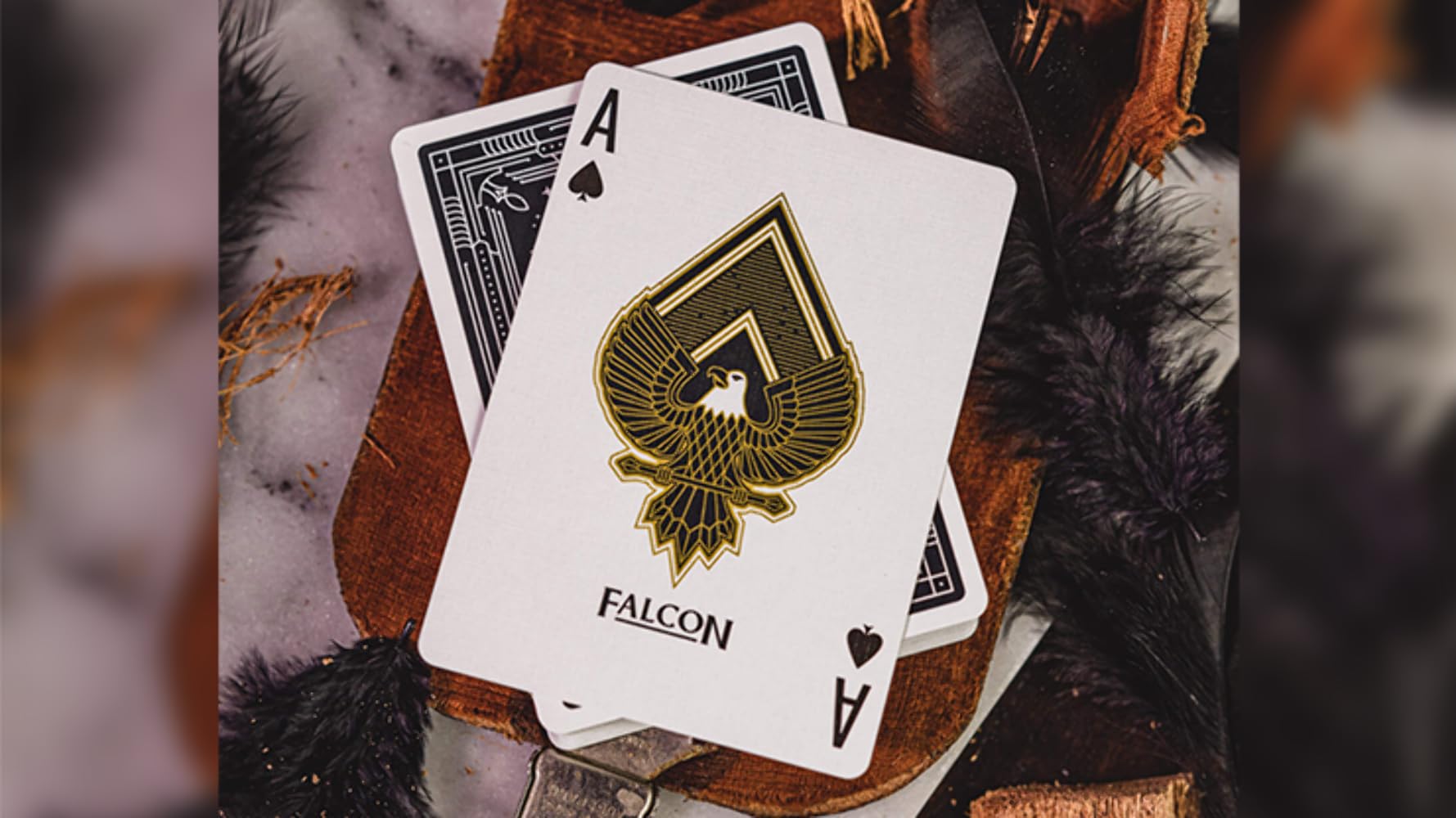 Premium Falcon Playing Cards by Murphy's Magic - High-Quality Poker Cards for Magic Tricks, Cardistry & Casino Night Entertainment