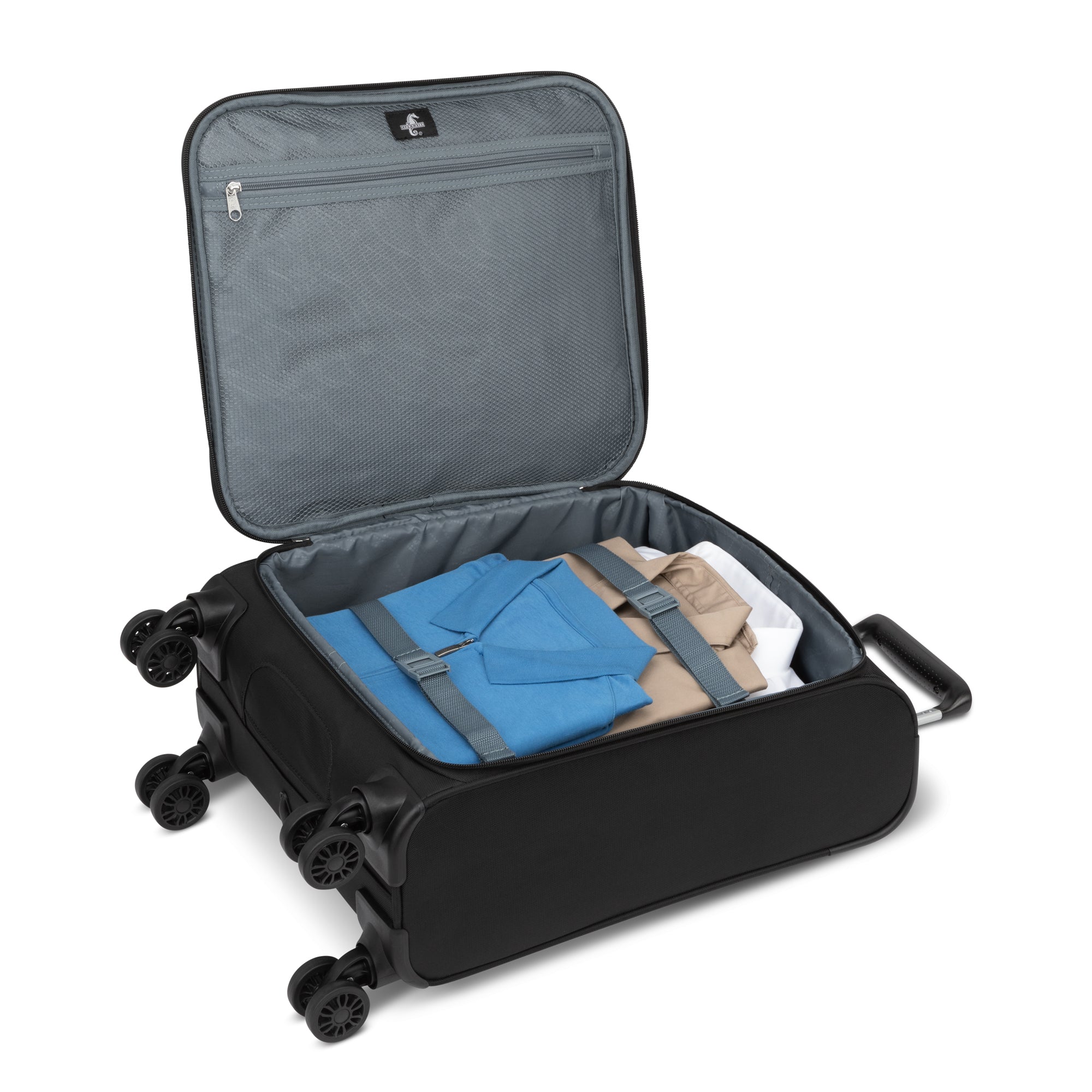 Atlantic Artisan III Spinner Carry On Luggage - Lightweight Expandable Suitcase with 360° Wheels for Business Travel & Weekend Getaways