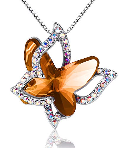 November Birthstone - Amber Brown Crystal