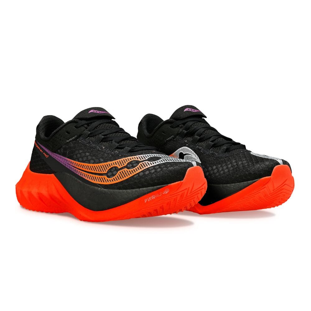 Saucony Women's Endorphin Pro 4 Running Shoes - Lightweight Carbon Fiber Racing Sneakers for Marathon & Road Racing - Perfect for Long Distance Training & Competitive Running