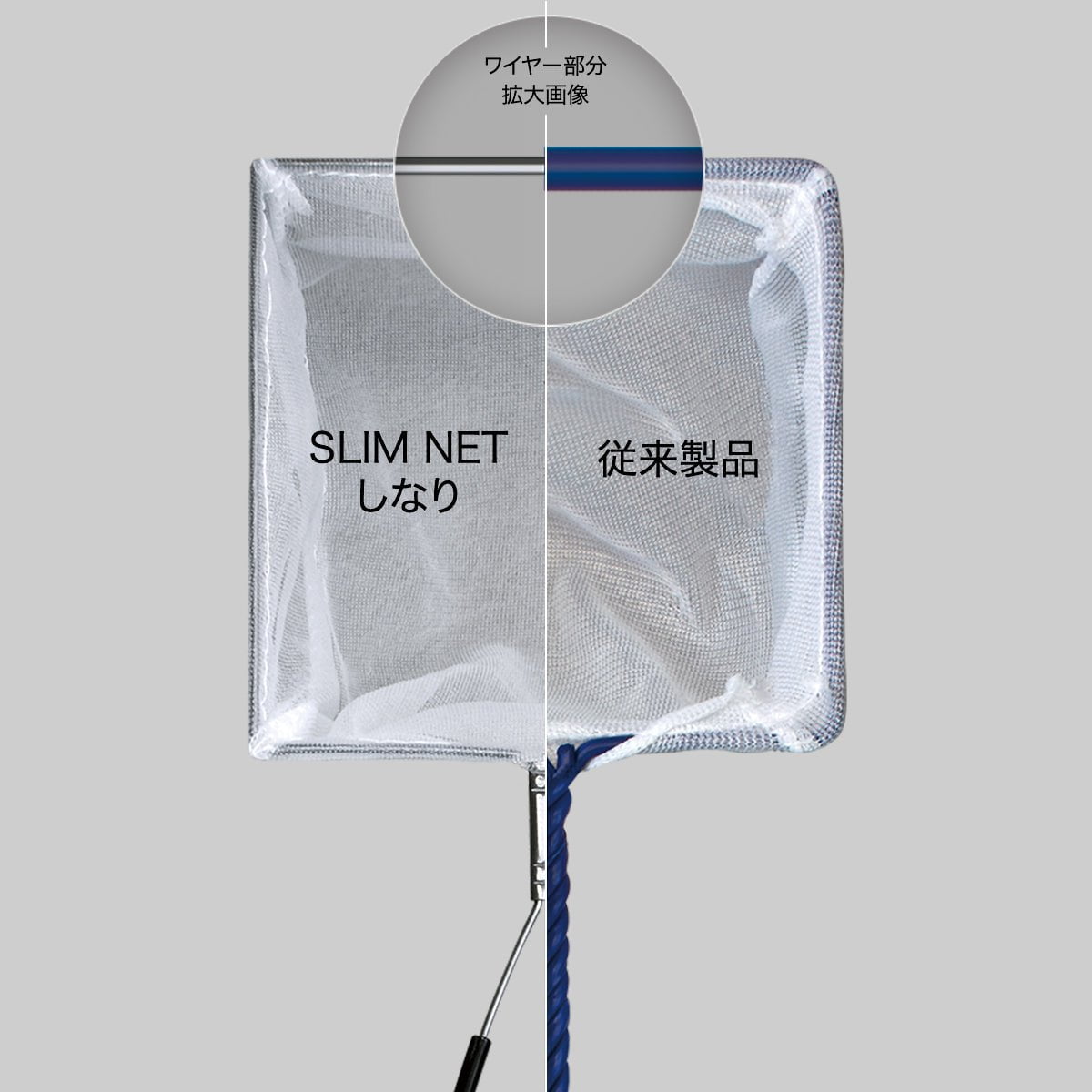 SUDO Slim Flexible Fish Net - Lightweight & Durable (SS, S, M, L) for Aquarium, Pond & Fishing | Perfect for Catching, Handling & Transporting Fish Safely