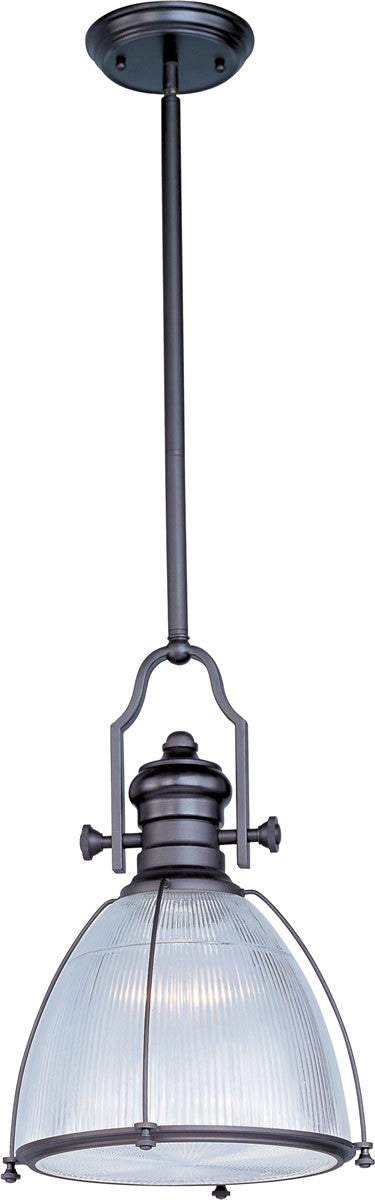 14W Hi Bay 1 Light Pendant Bronze - Modern Industrial Ceiling Light Fixture for Kitchen, Dining Room & Living Room