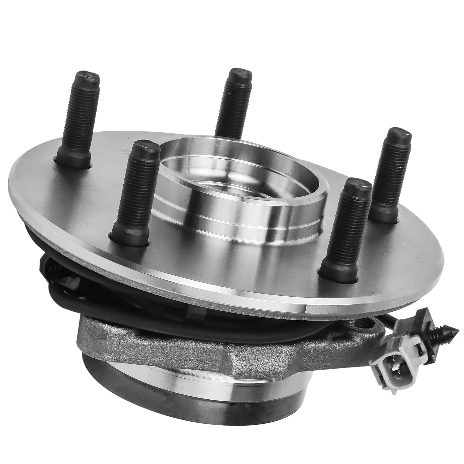 Detroit Axle - 4WD Front 2-Piece Wheel Bearing Hub Assembly Replacement for 2000-2001 Dodge Ram 1500 - Perfect for Off-Roading, Towing & Heavy-Duty Use