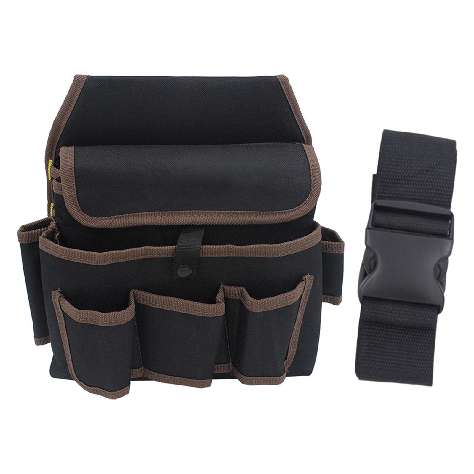 Professional Tool Bag for Construction Workers - Heavy Duty Adjustable Buckle Maintenance Tool Holder | Ideal for Job Sites, Home Repairs & DIY Projects