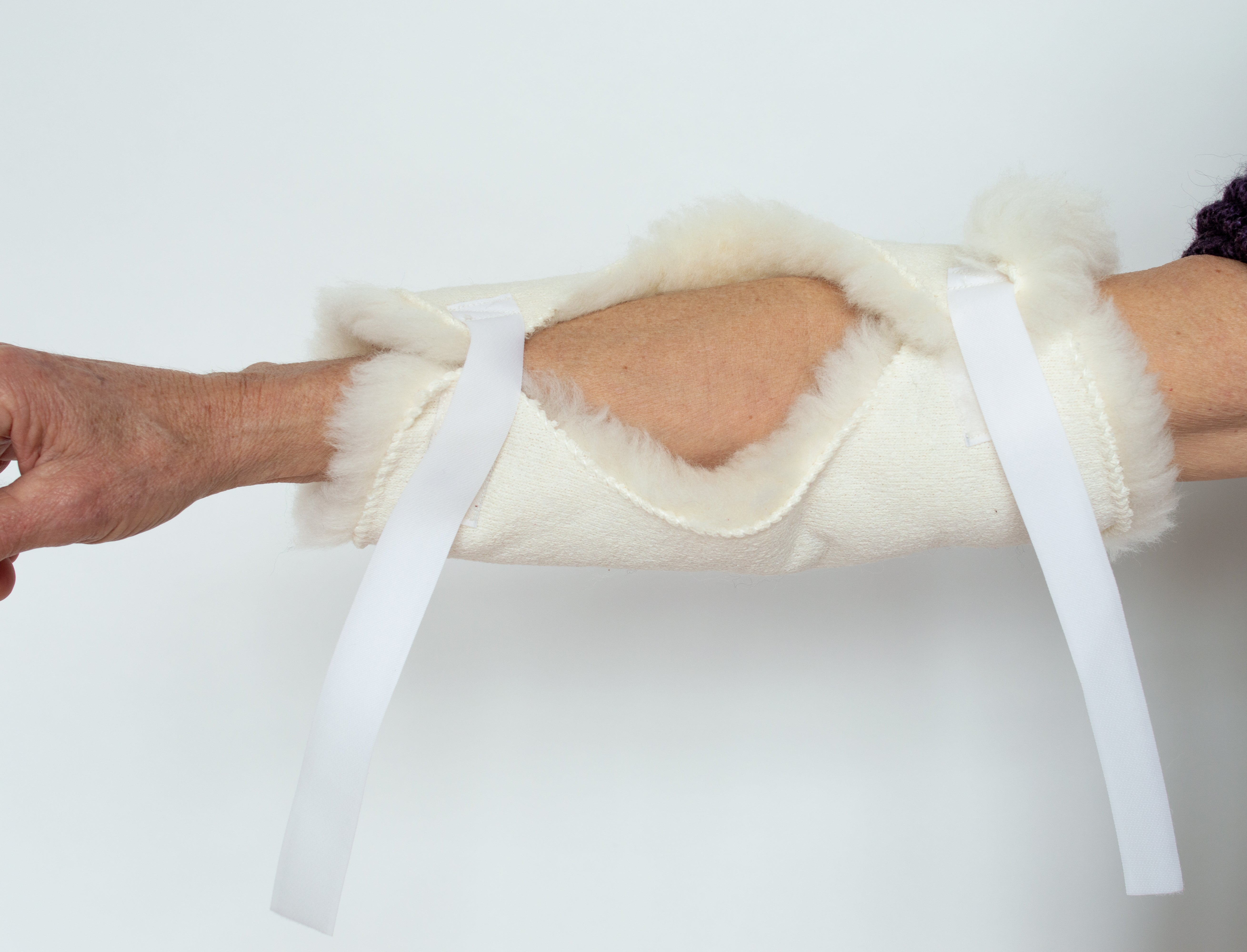 Sheep Wool Elbow Protector - Soft & Warm Elbow Support for Arthritis, Tendonitis & Joint Pain Relief - Perfect for Office Work, Gardening & Winter Sports