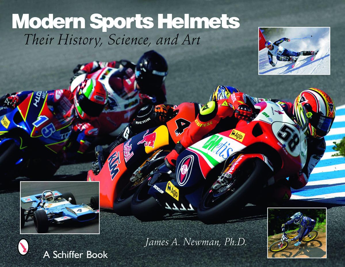 Modern Sports Helmets: History, Science & Design | Schiffer Books | Perfect for Athletes, Coaches & Sports Enthusiasts