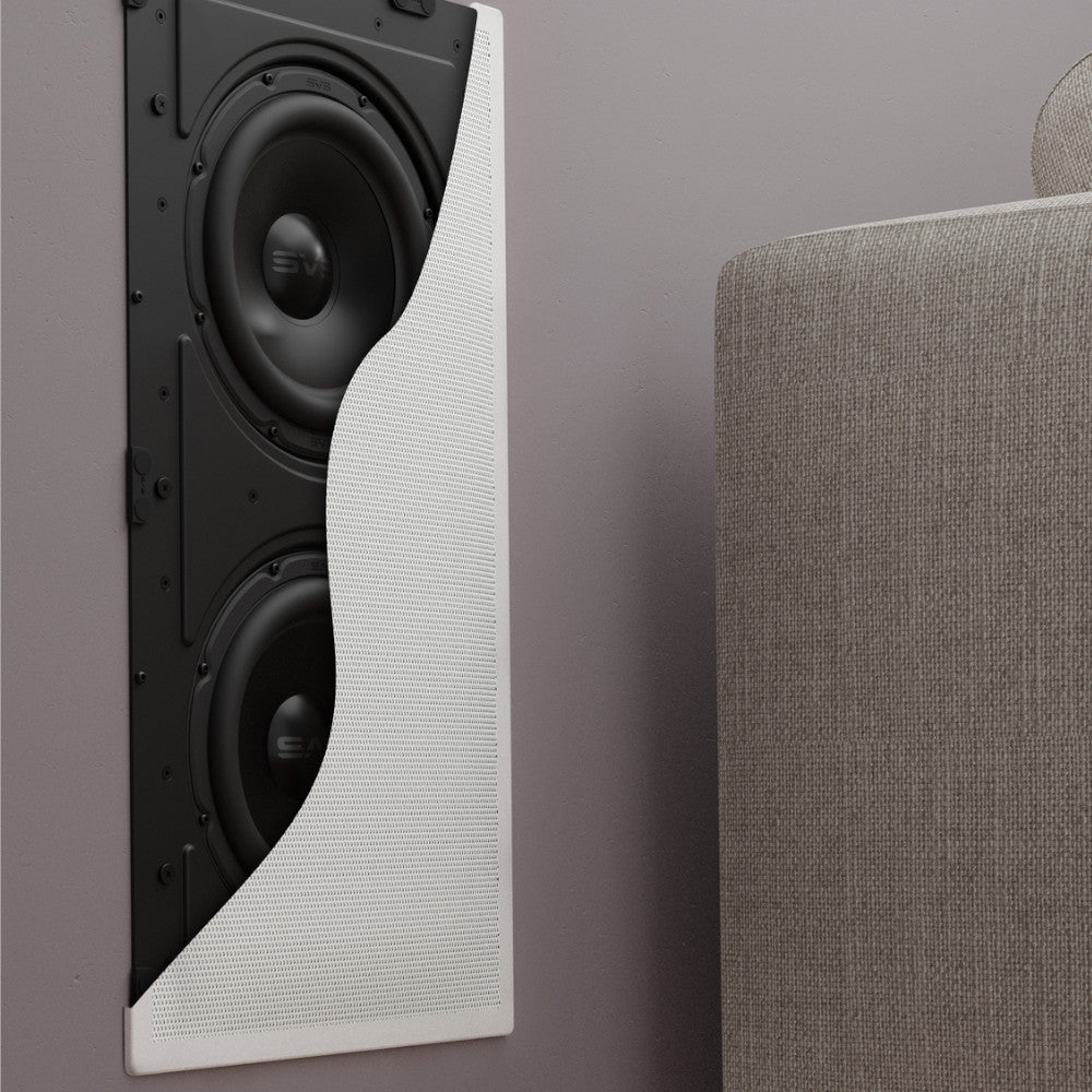 SVS 3000 In-Wall Subwoofer System - High Performance Home Theater Subwoofer for Immersive Movie & Music Experience