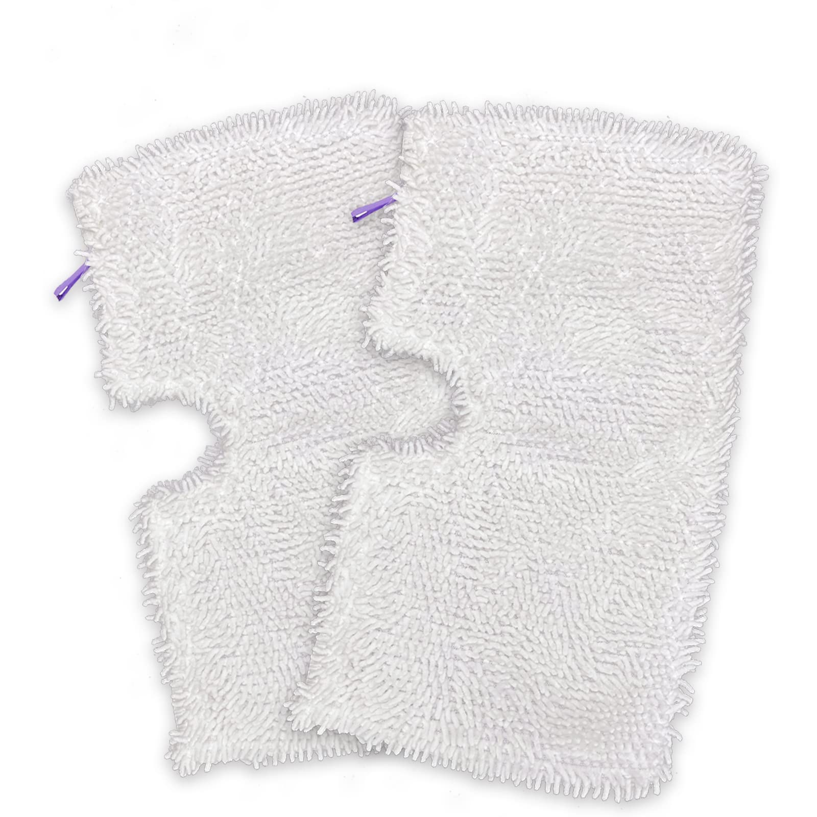 Tidy Monster 2 Pack Microfiber Steam Mop Replacement Pads for Shark Steam Pocket Mops S3500 Series (S3501/S3601/S3550/S3901/S3801/SE450/S3801CO/S3601D) - Machine Washable, Durable & Easy Cleaning Pads - Perfect for Hardwood Floors, Tile & Laminate Surfaces