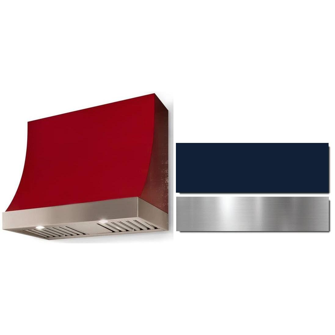 AGA 48 Inch Marquee Series Wall Mount Range Hood AH4830MRQINDBN - Professional Stainless Steel Kitchen Vent Hood for Home Cooking & BBQ - Perfect for Modern Kitchens & Outdoor Grilling Areas