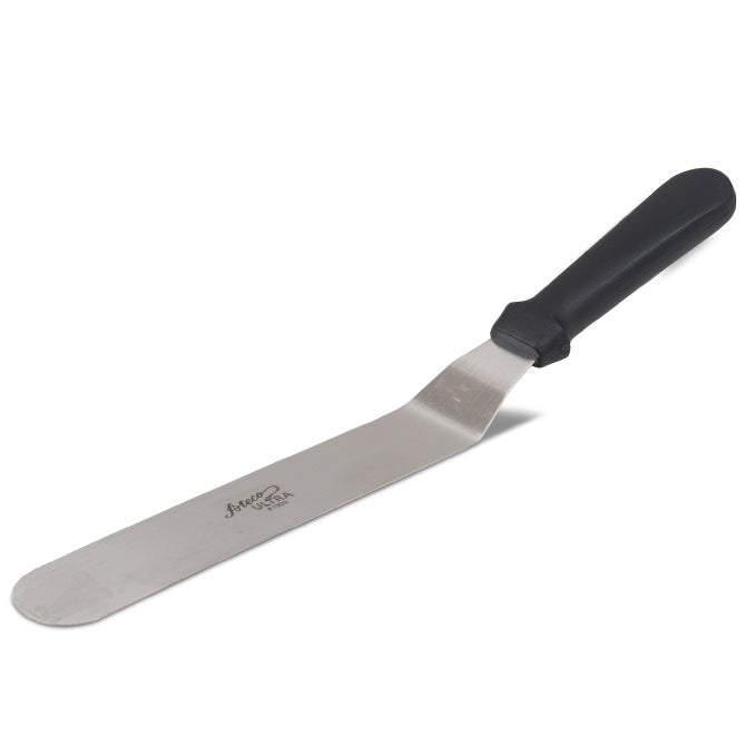 9.75 Inch Offset Spatula - Stainless Steel Baking & Cake Decorating Tool for Professional Chefs & Home Bakers | Perfect for Frosting, Icing, and Smoothing Cake Layers