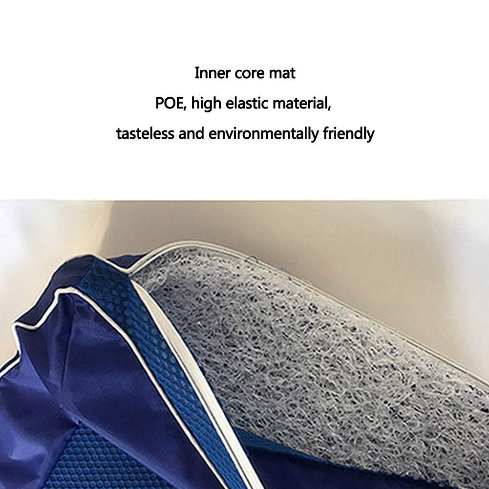 ZAIHW Summer Cooling Mat for Dogs & Cats - Breathable Pet Bed with Detachable Kennel Cushion Pad | Prevent Overheating | Perfect for Home, Travel & Outdoor Use
