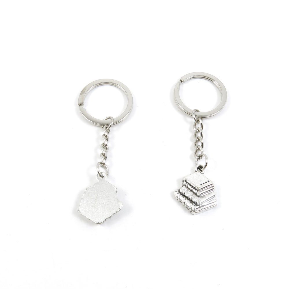 10-Pack Bulk Keychains - Durable Key Rings for Keys, Jewelry Making, and DIY Crafts - Perfect for Home, Office, Car, and Gifts (Assorted Colors)